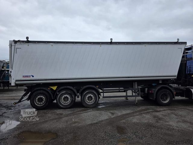 Damperli yarı römork SCHMITZ CARGOBULL 49 cbm Getreidekipper, Kornschieber, Luf, Lift