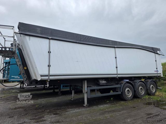 Damperli yarı römork SCHMITZ CARGOBULL 49 cbm Getreidekipper, Kornschieber, Luf, Lift