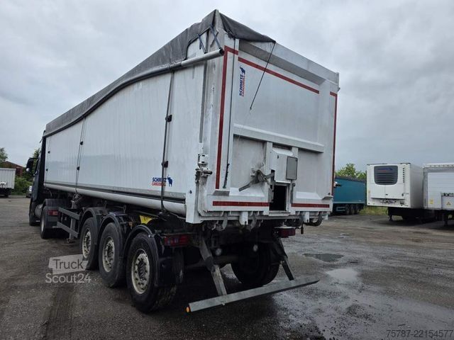 Damperli yarı römork SCHMITZ CARGOBULL 49 cbm Getreidekipper, Kornschieber, Luf, Lift