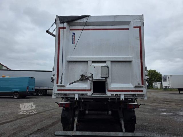 Damperli yarı römork SCHMITZ CARGOBULL 49 cbm Getreidekipper, Kornschieber, Luf, Lift