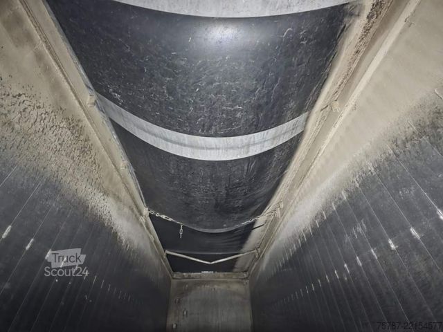 Damperli yarı römork SCHMITZ CARGOBULL 49 cbm Getreidekipper, Kornschieber, Luf, Lift