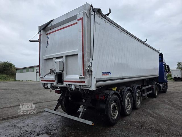 Damperli yarı römork SCHMITZ CARGOBULL 49 cbm Getreidekipper, Kornschieber, Luf, Lift