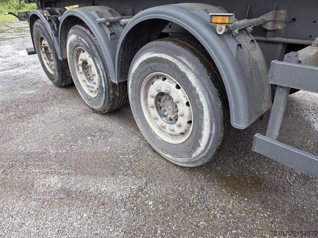 Damperli yarı römork SCHMITZ CARGOBULL 49 cbm Getreidekipper, Kornschieber, Luf, Lift