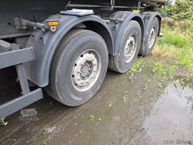 Damperli yarı römork SCHMITZ CARGOBULL 49 cbm Getreidekipper, Kornschieber, Luf, Lift