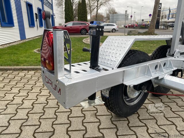 Kabeltrommelanhänger mit E-Winde TA-NO T4A Kabeltrommel-Anhänger 3500KG E-Winde