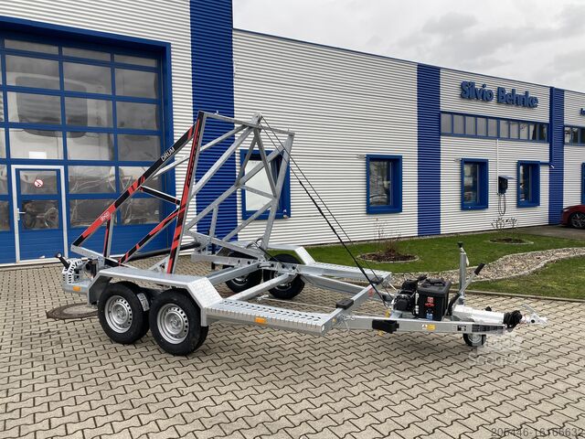 Kabeltrommelanhänger mit E-Winde TA-NO T4A Kabeltrommel-Anhänger 3500KG E-Winde