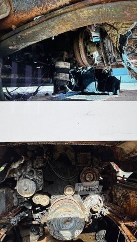 Kassevogn MERCEDES-BENZ Atego 818 Brandschaden