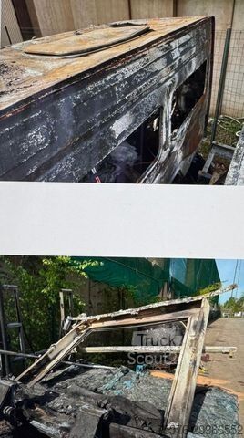 Kassevogn MERCEDES-BENZ Atego 818 Brandschaden