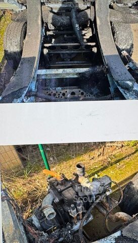 Kassevogn MERCEDES-BENZ Atego 818 Brandschaden