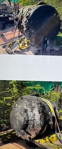 Kassevogn MERCEDES-BENZ Atego 818 Brandschaden