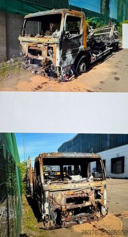 Kassevogn MERCEDES-BENZ Atego 818 Brandschaden