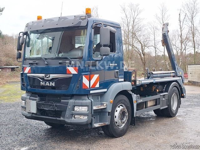 Camion benne MAN TGM 15.250 MEILLER AK 10 - SCHALTGETRIEBE - 16t