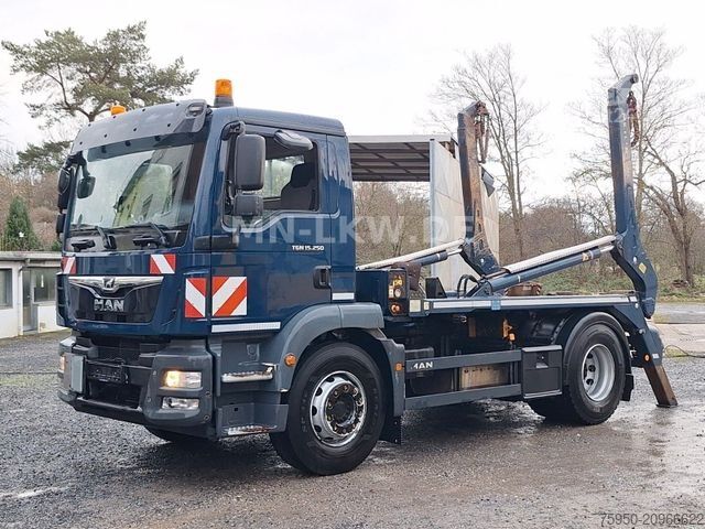 Camion benne MAN TGM 15.250 MEILLER AK 10 - SCHALTGETRIEBE - 16t