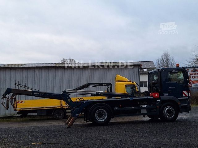 Camion benne MAN TGM 15.250 MEILLER AK 10 - SCHALTGETRIEBE - 16t