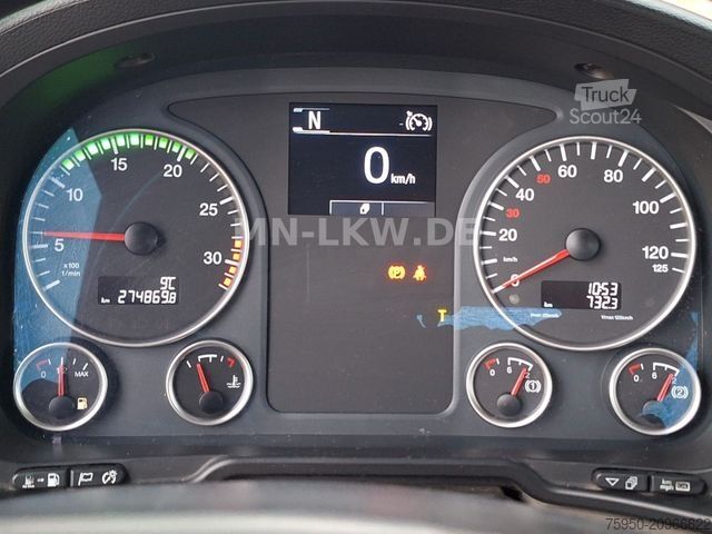 Camion benne MAN TGM 15.250 MEILLER AK 10 - SCHALTGETRIEBE - 16t
