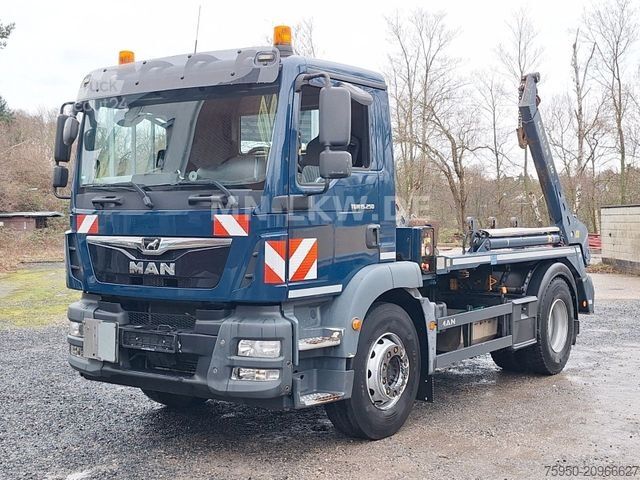 Kroghejselastbil MAN TGM 15.250 MEILLER AK 10 - SCHALTGETRIEBE - 16t