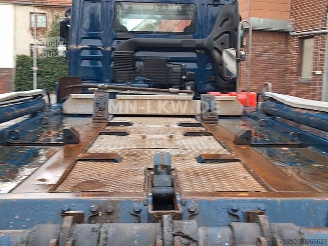 Camion benne à bras amovible MAN TGM 15.250 MEILLER AK 10 - SCHALTGETRIEBE - 16t