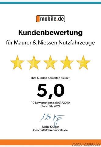 Kroghejselastbil MAN TGM 15.250 MEILLER AK 10 - SCHALTGETRIEBE - 16t