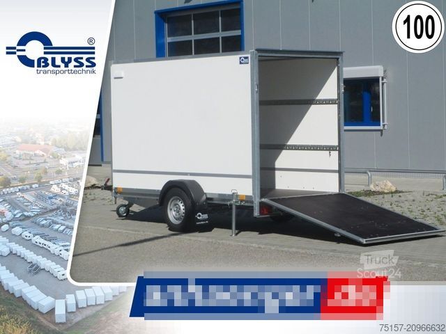 Remorque à caisse BLYSS F1326/180HD Kofferanhänger 262x130x180cm 1300kg