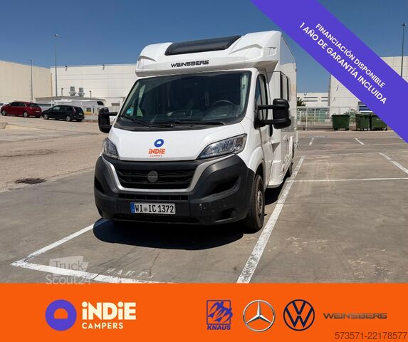 Caravana semiintegrada Fiat Ducato Weinsberg Carasuite