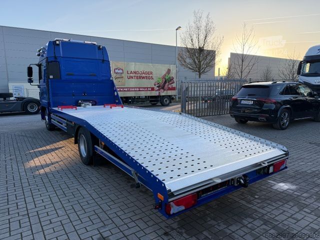 Automašīnu pārvadātājs furgons MAN TGL 8.250 BL Autotransporter NEU/6-Sitze/Klima