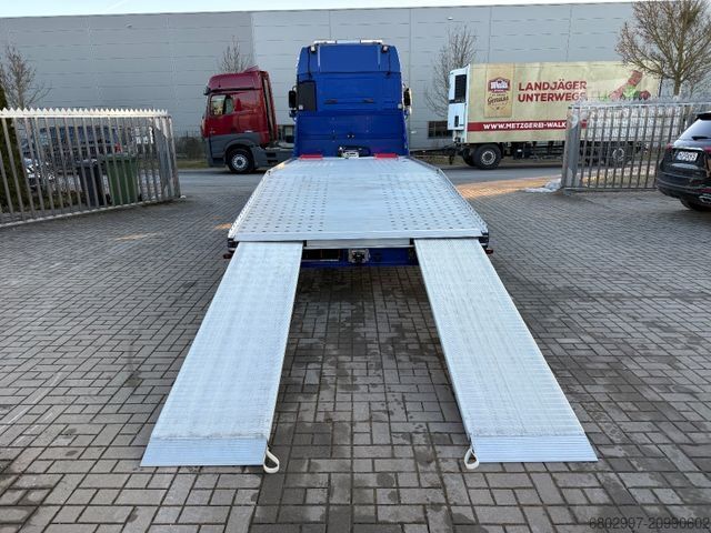 Automašīnu pārvadātājs furgons MAN TGL 8.250 BL Autotransporter NEU/6-Sitze/Klima