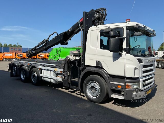 Kabelsystem Scania P 360 Euro 5 8x2 Hiab 28 Tonmeter laadkraan