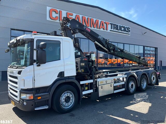 Kabelsystem Scania P 360 Euro 5 8x2 Hiab 28 Tonmeter laadkraan