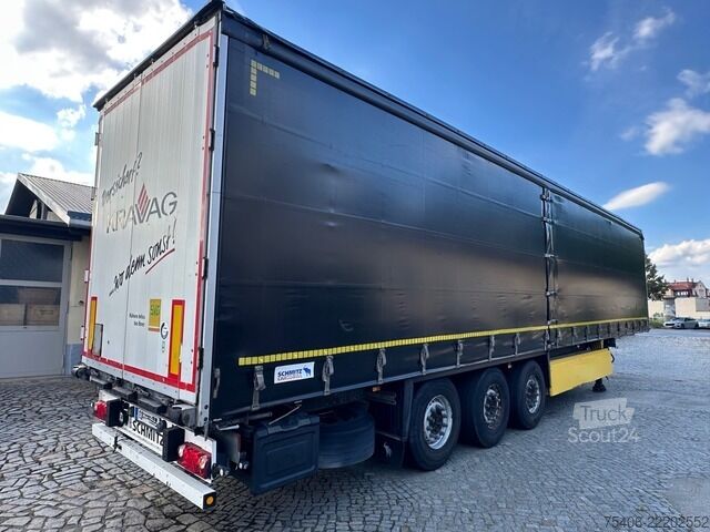مقطورة نصفية مفتوحة مع قماش مشمع schmitz Cargobull Seitenplane