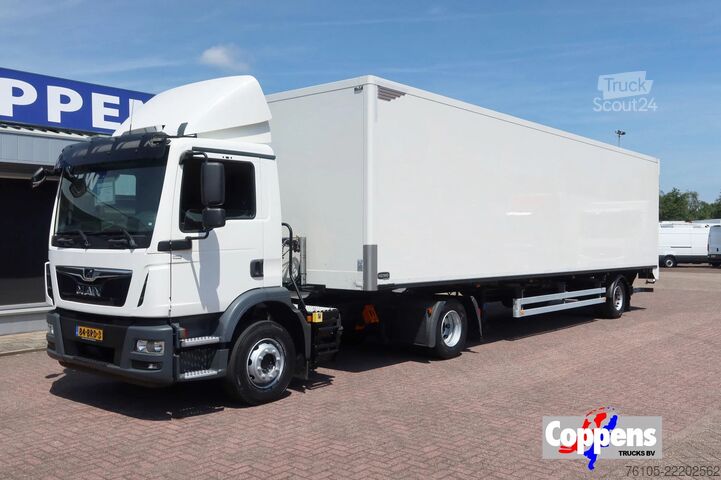 Standard-SZM MAN TGM 15.290 Trekker + Heiwo city trailer geisole...