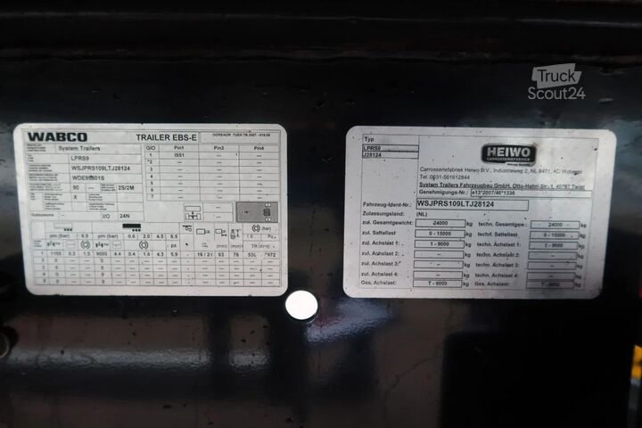 Standard-SZM MAN TGM 15.290 Trekker + Heiwo city trailer geisole...