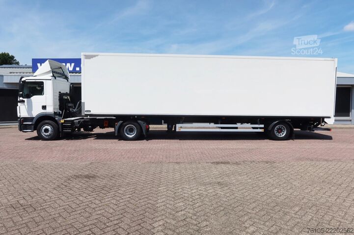 Standard-SZM MAN TGM 15.290 Trekker + Heiwo city trailer geisole...