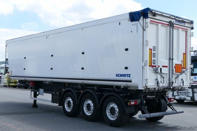 Полуприцеп-самосвал SCHMITZ CARGOBULL WYWROTKA 58 M3 / MULDA ALUMINIOWA / KLAPO-DRZWI