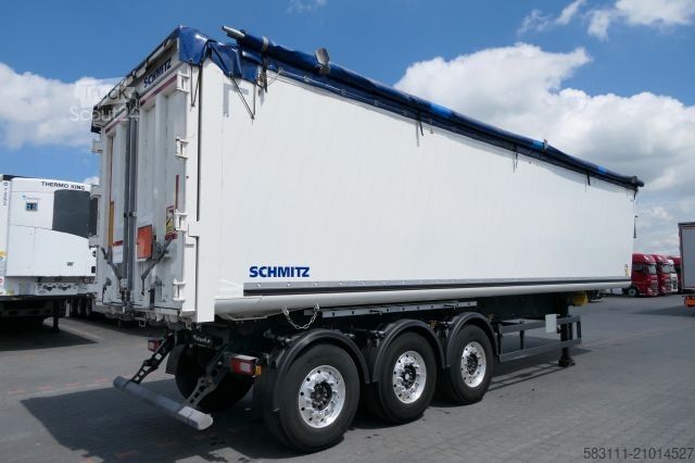 Полуприцеп-самосвал SCHMITZ CARGOBULL WYWROTKA 58 M3 / MULDA ALUMINIOWA / KLAPO-DRZWI