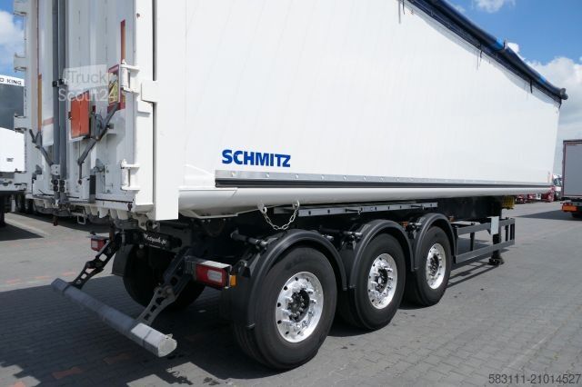 Полуприцеп-самосвал SCHMITZ CARGOBULL WYWROTKA 58 M3 / MULDA ALUMINIOWA / KLAPO-DRZWI