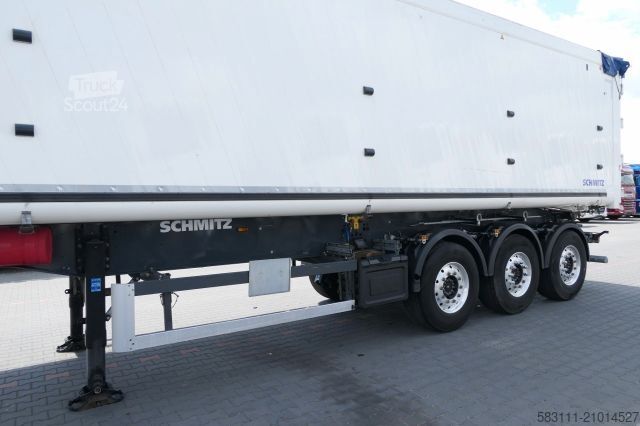 Полуприцеп-самосвал SCHMITZ CARGOBULL WYWROTKA 58 M3 / MULDA ALUMINIOWA / KLAPO-DRZWI