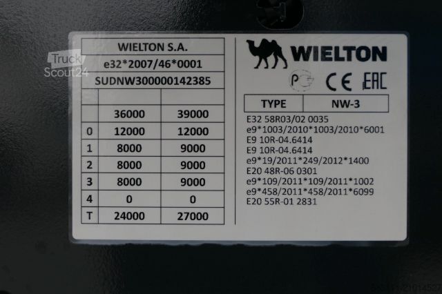 Полуприцеп-самосвал SCHMITZ CARGOBULL WYWROTKA 58 M3 / MULDA ALUMINIOWA / KLAPO-DRZWI