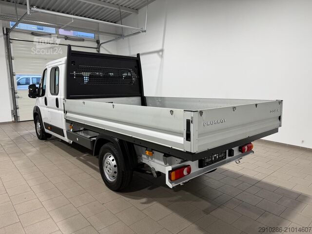 Fourgon pick-up Peugeot Boxer 35 Pritsche-Doka (7-Si.),Maxi,Klima,Radio