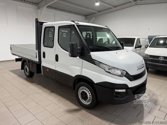 Pick-up pakettiauto Iveco Daily 35S15,Pritsche-Doka(7-Si.),Klima,AHK(3.5t)