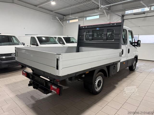 Pick-up pakettiauto Iveco Daily 35S15,Pritsche-Doka(7-Si.),Klima,AHK(3.5t)