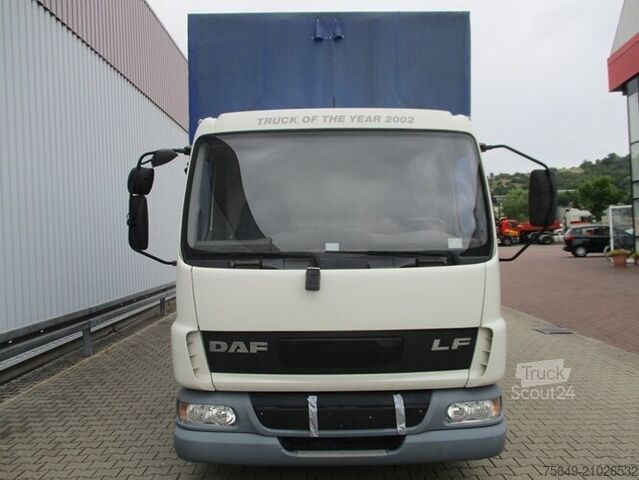 Fourgon pick-up DAF DAF AE 45.150 LF Plane Spriegel LBW DAF AE 45.150 LF 4x2, Plane Spriegel LBW