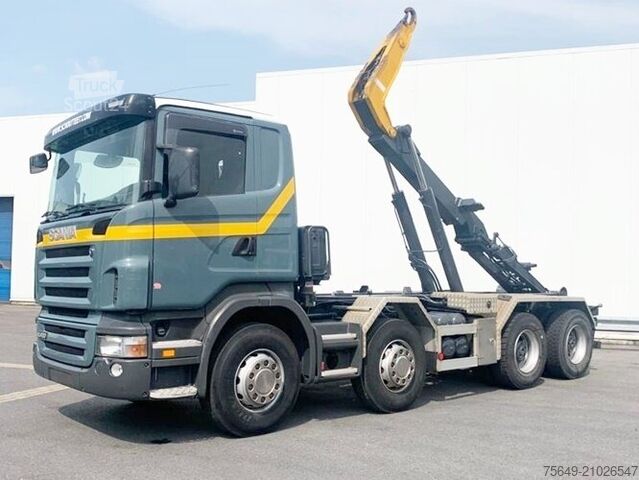Camion benne à bras amovible Scania R420 CB 8x4 MNZ R420 CB 8x4 MNZ, Retarder, Euro4