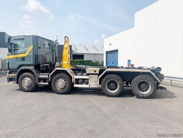 Camion benne à bras amovible Scania R420 CB 8x4 MNZ R420 CB 8x4 MNZ, Retarder, Euro4