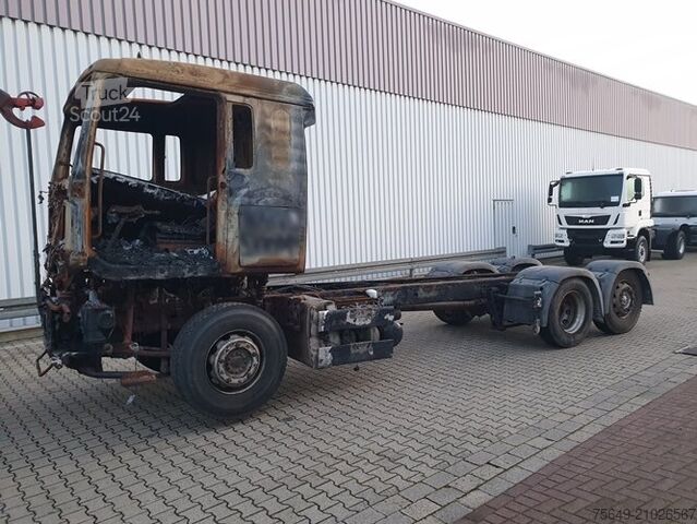 Podvozek nákladního auta MAN TGA 26.440 6x2 BL Brandschaden TGA 26.440 6x2 BL Brandschaden