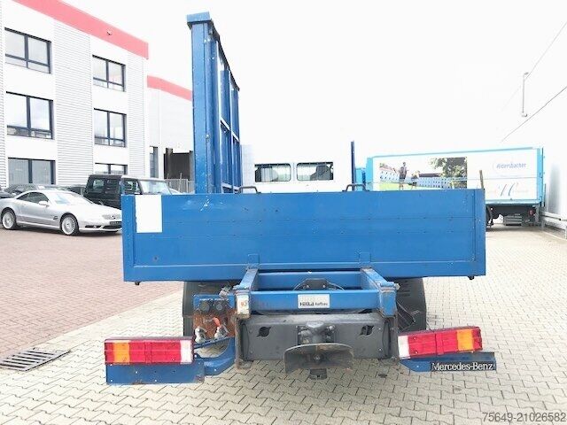 Flatbed truck Mercedes-Benz Atego 1224 L 4x2 Atego 1224 L 4x2 Glastransporter, gegen Aufpreis Heckkran Fassi F95A21