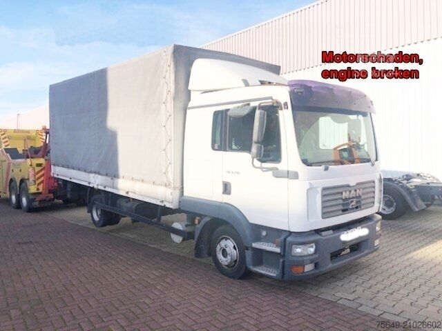 Pick-up van MAN TGL 8.210 BL 4x2 TGL 8.210 BL 4x2 mit LBW, Motorschaden!