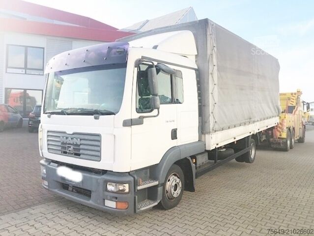 Pick-up van MAN TGL 8.210 BL 4x2 TGL 8.210 BL 4x2 mit LBW, Motorschaden!