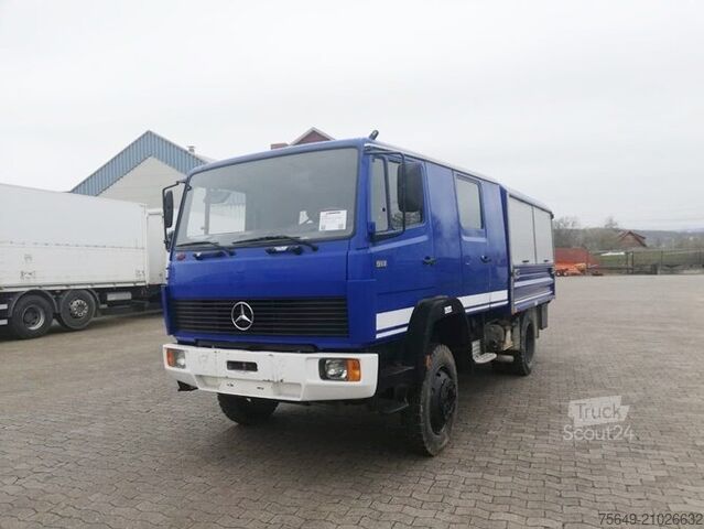 Бортовой грузовик Mercedes-Benz 917 AF 4x4 Doka 917 AF 4x4 Doka