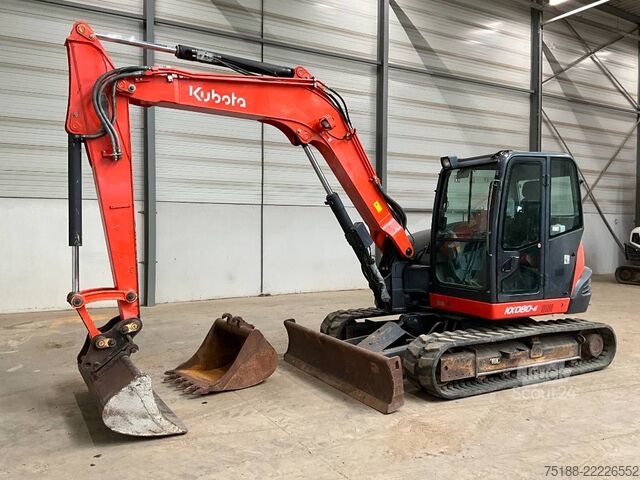 Midi ekskavatör Kubota KX 080-4