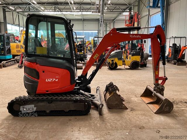 Mini bager Kubota U 27-4